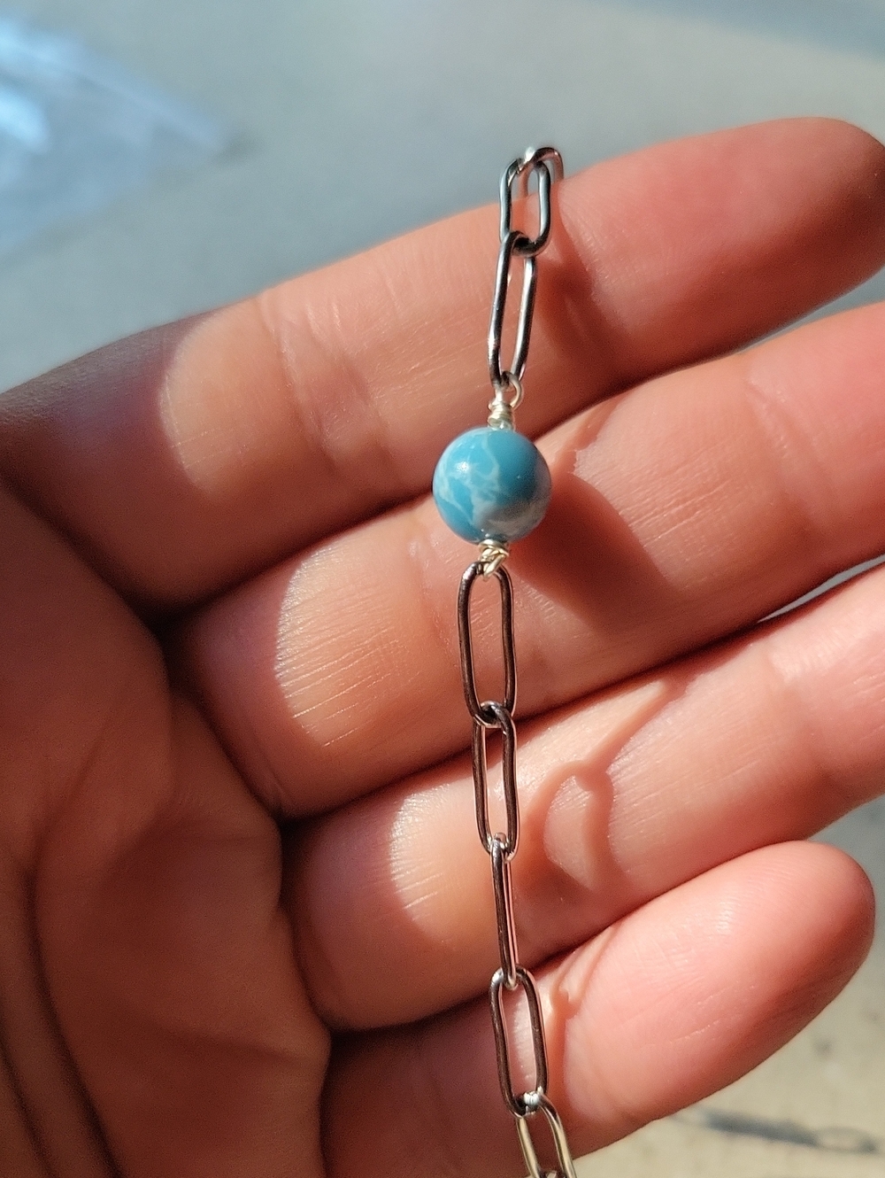Larimar Bracelet